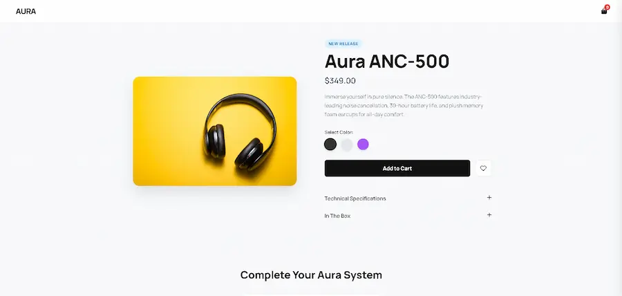 Aura Acoustics Shop